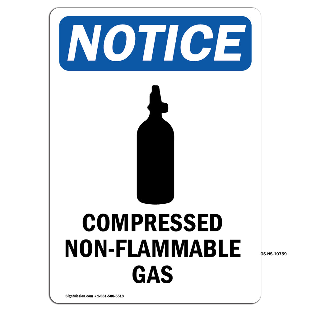 Compressed Non-Flammable Gas