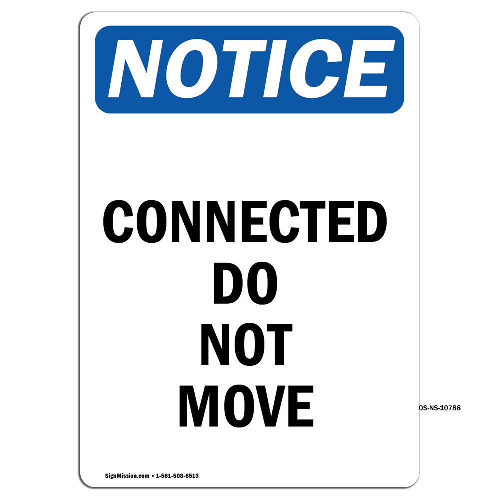 Connected Do Not Move