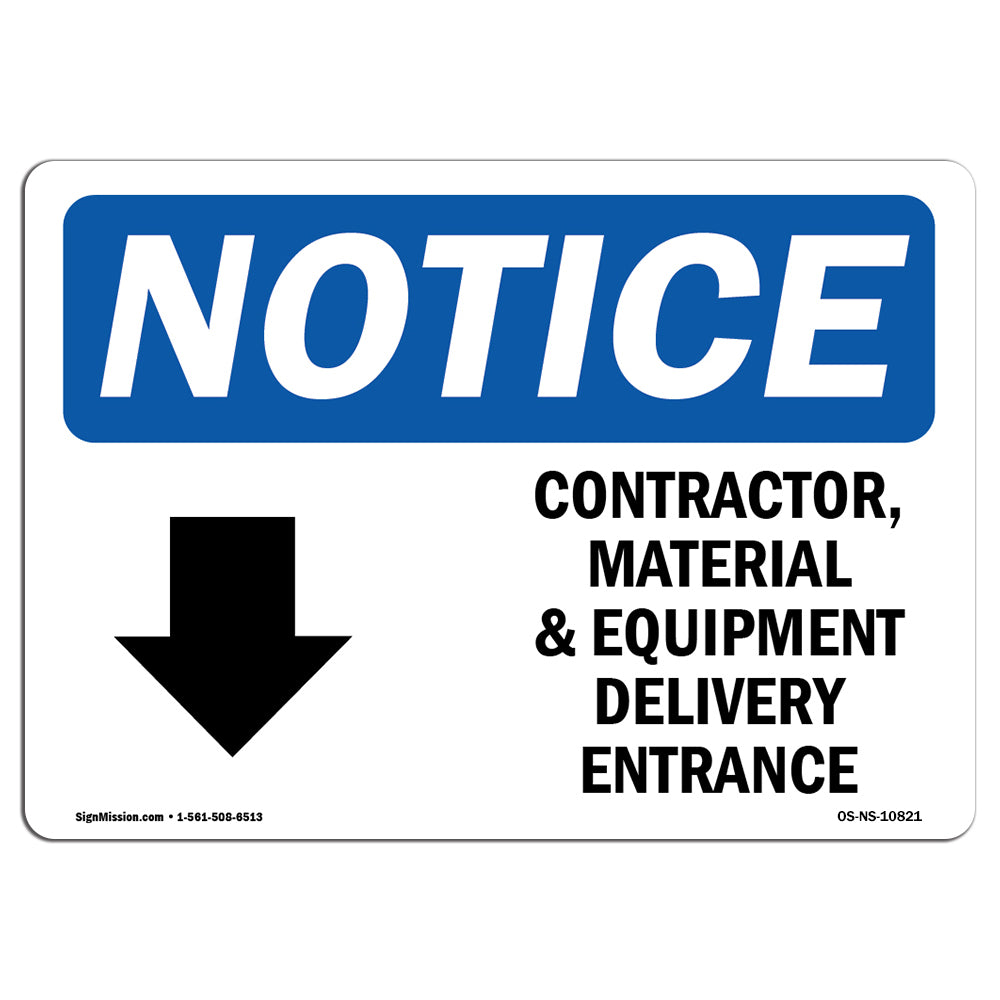 Contractor, Material And Equipment
