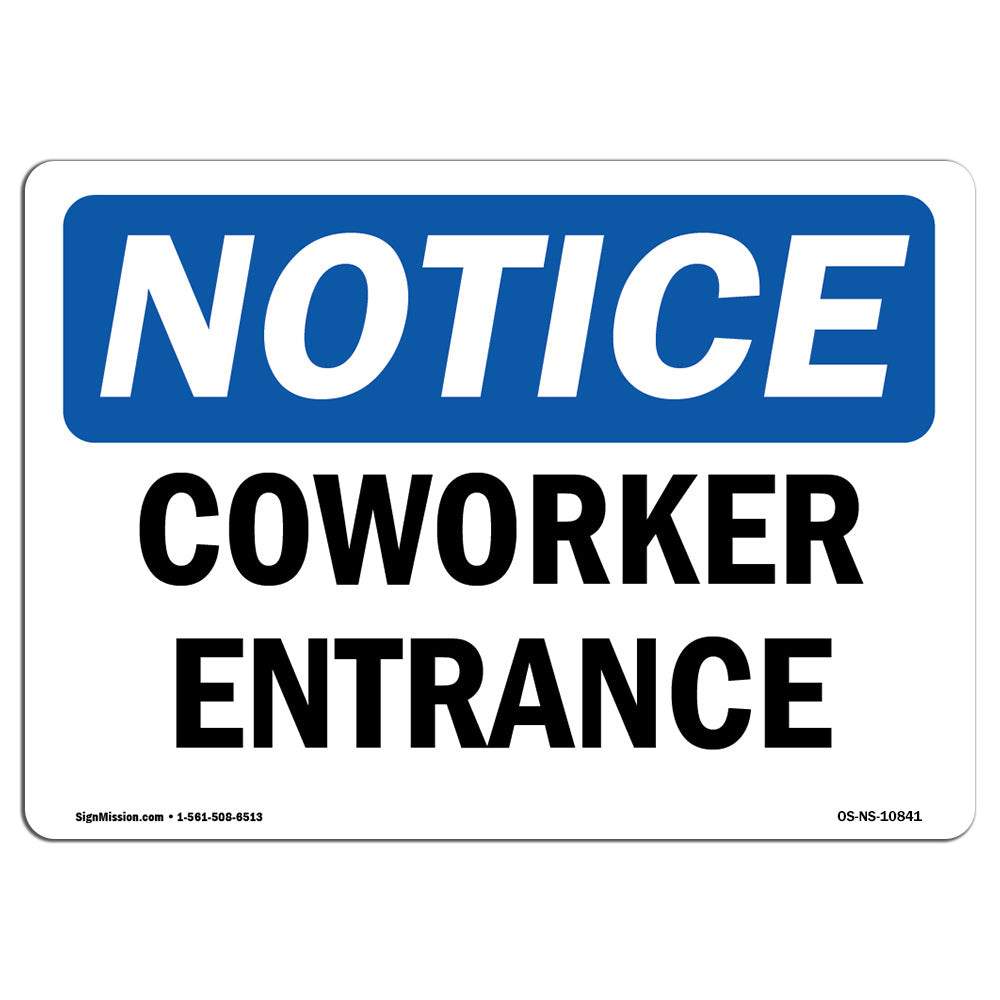 Coworker Entrance