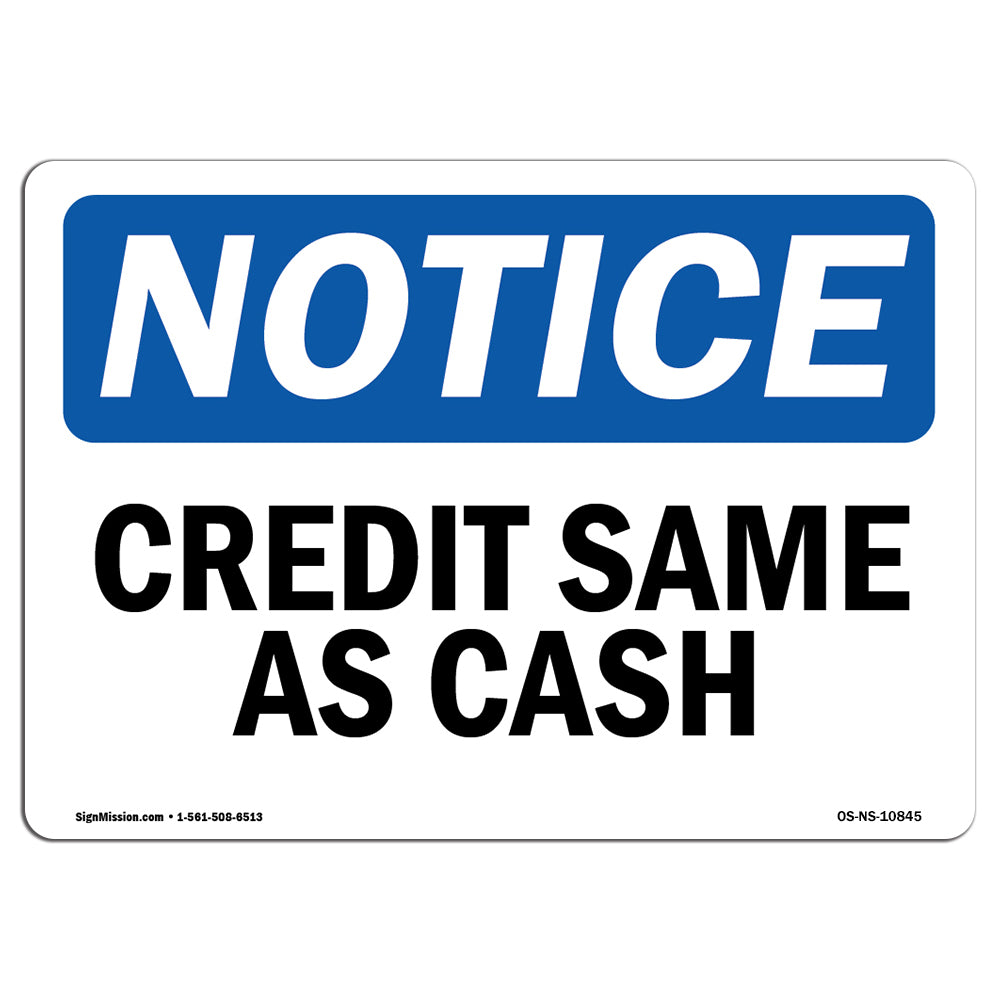 Credit Same As Cash