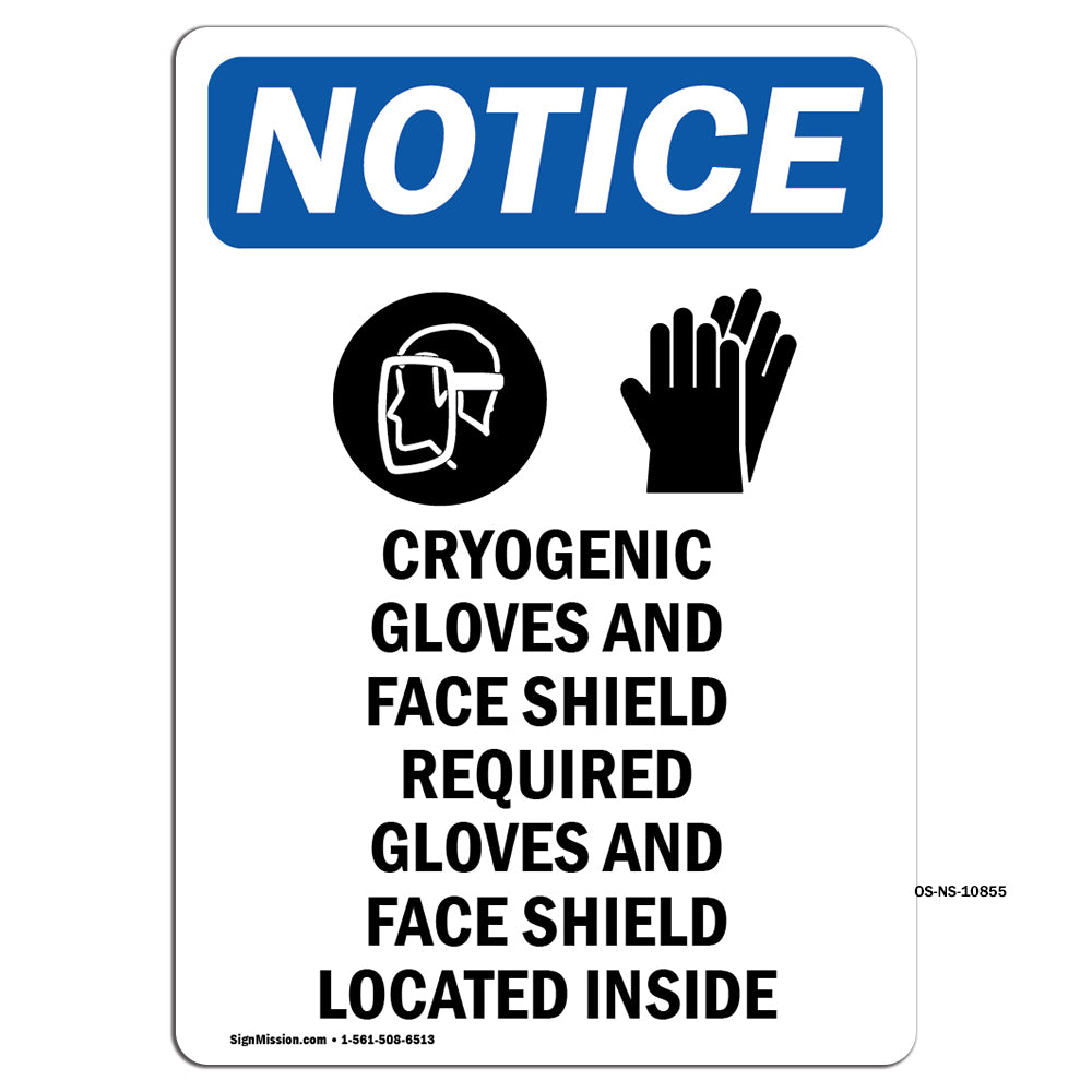 Cryogenic Gloves And Face Shield