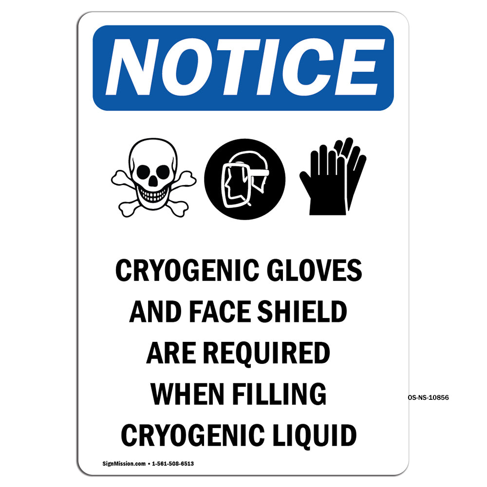Cryogenic Gloves And Face Shield