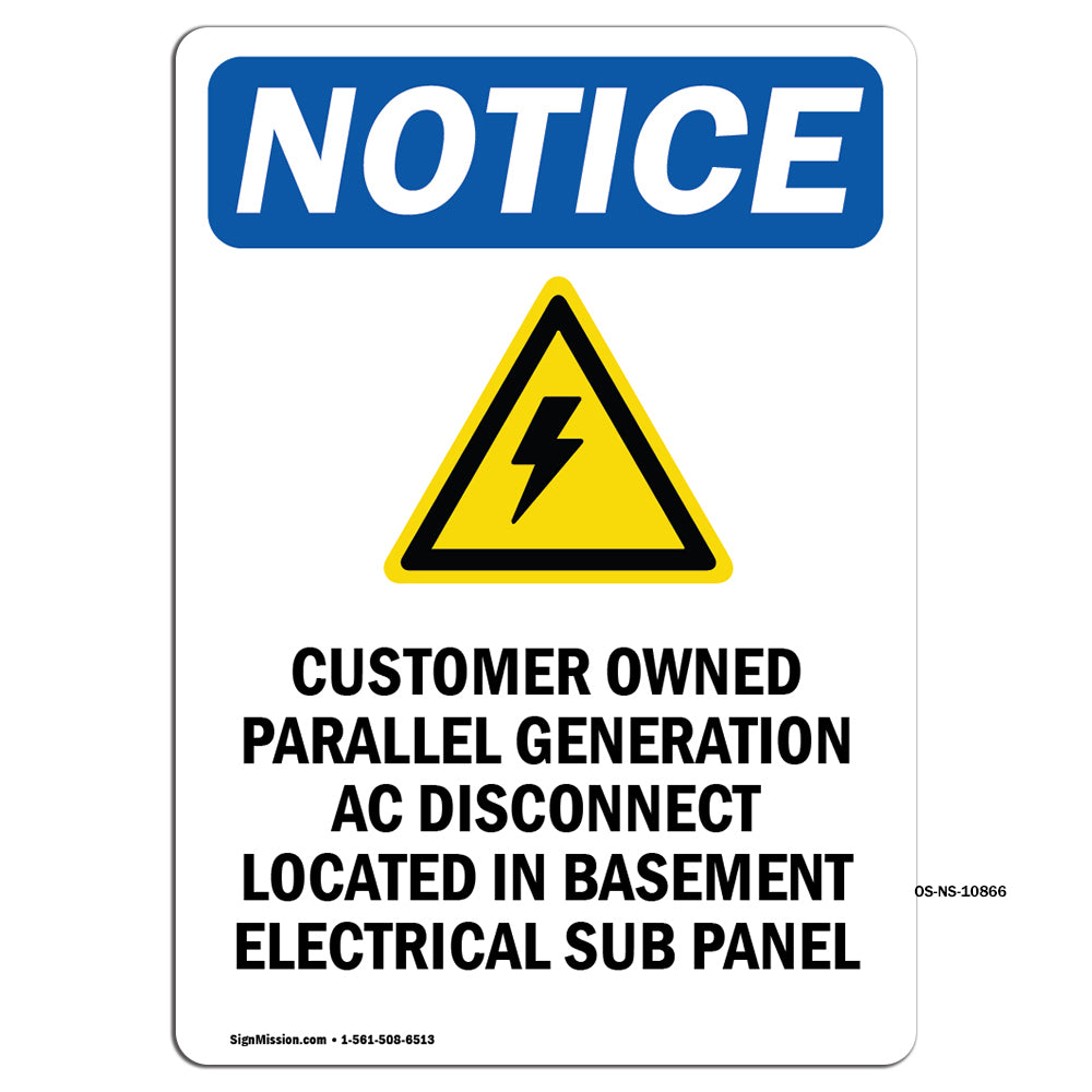 Customer Owned Parallel Generation