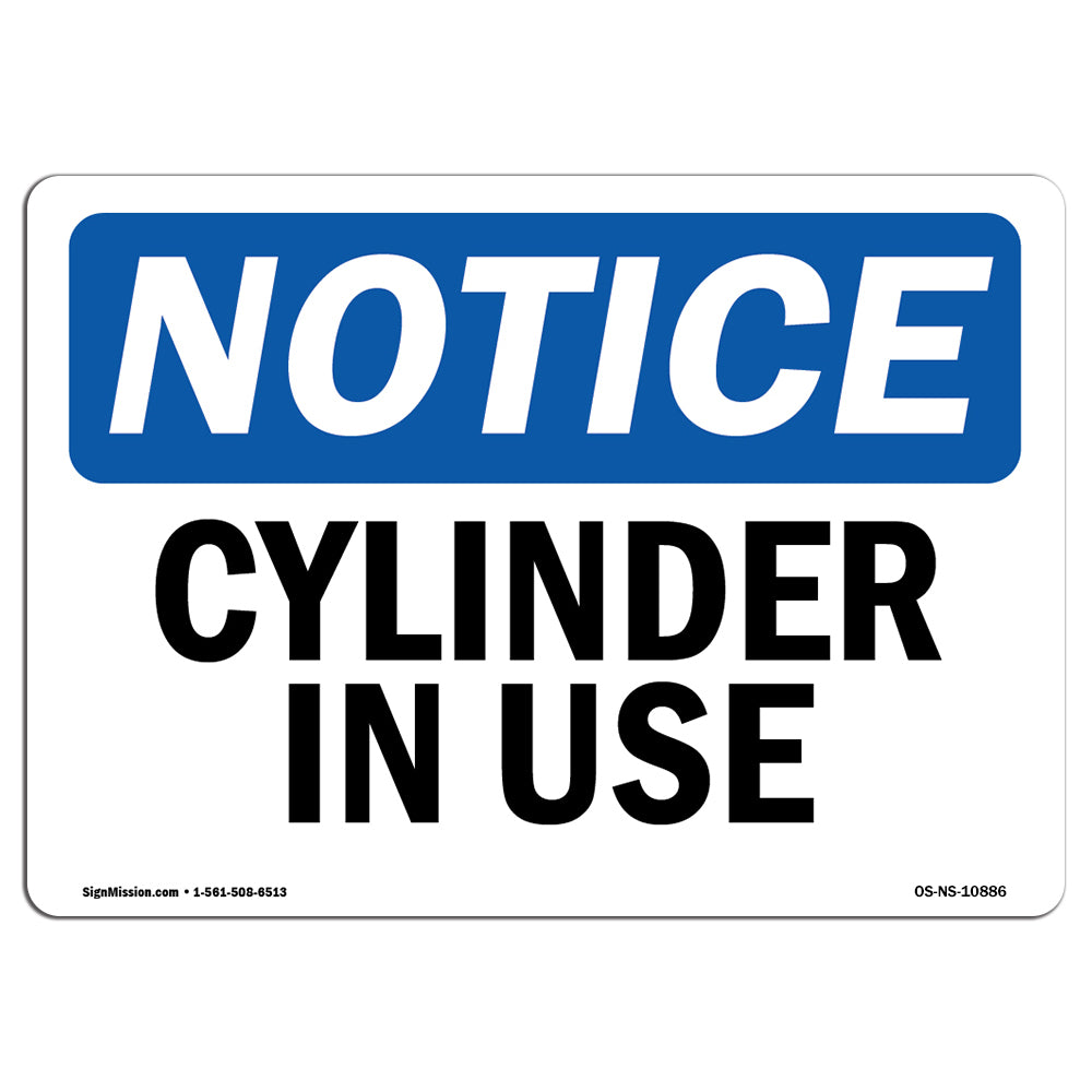 Cylinder In Use