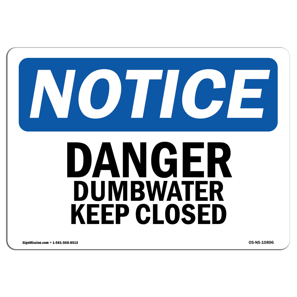 Danger Dumbwaiter Keep Closed