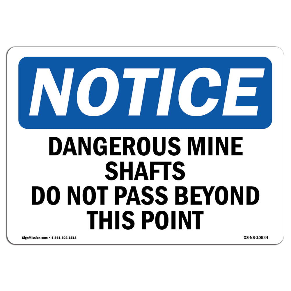 Dangerous Mine Shafts Do Not Pass Beyond
