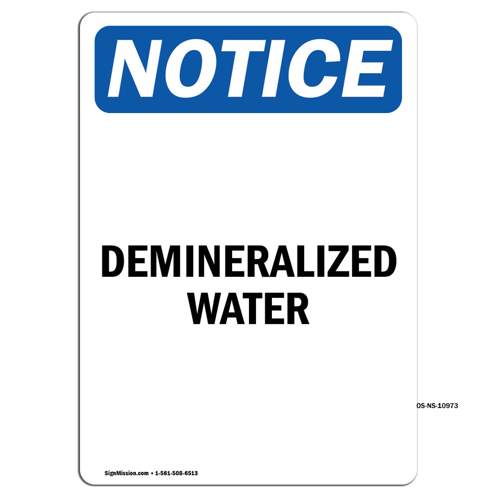 Demineralized Water