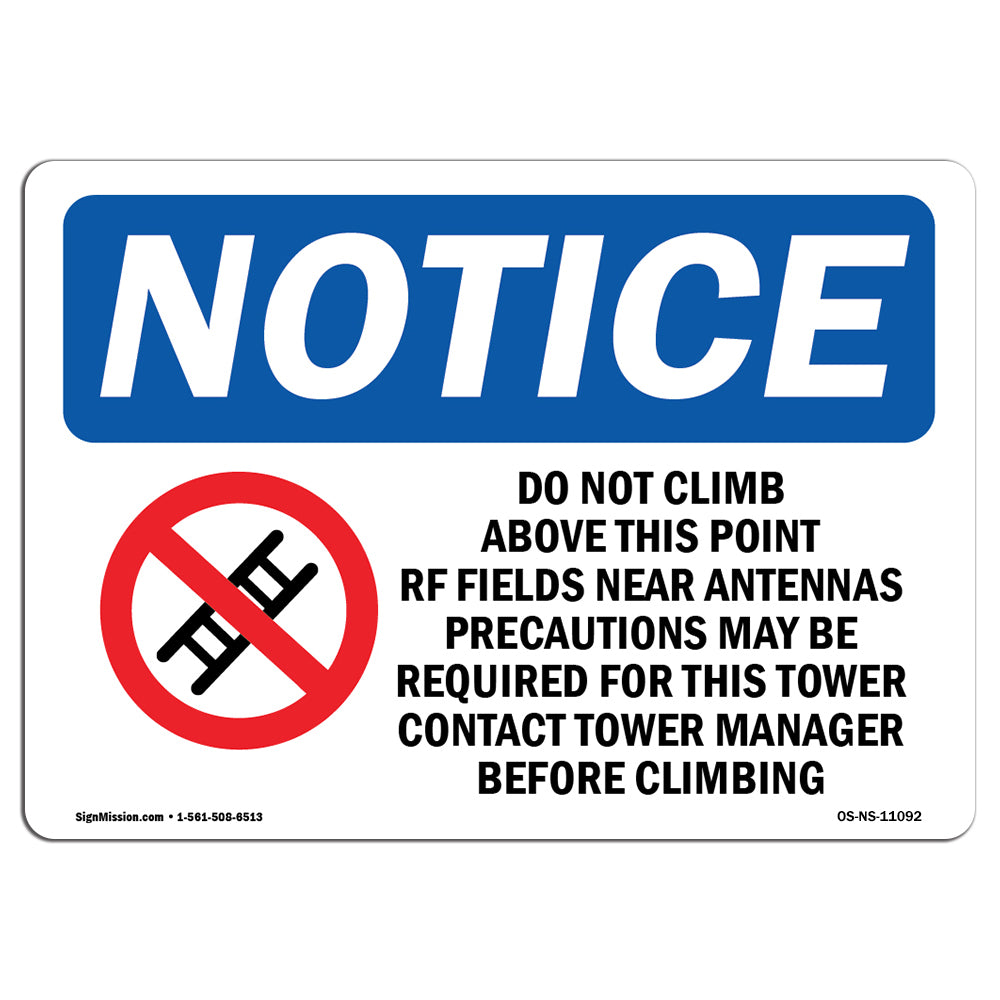 Do Not Climb Above
