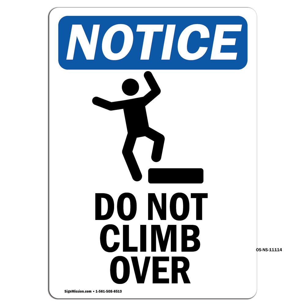 Do Not Climb Over