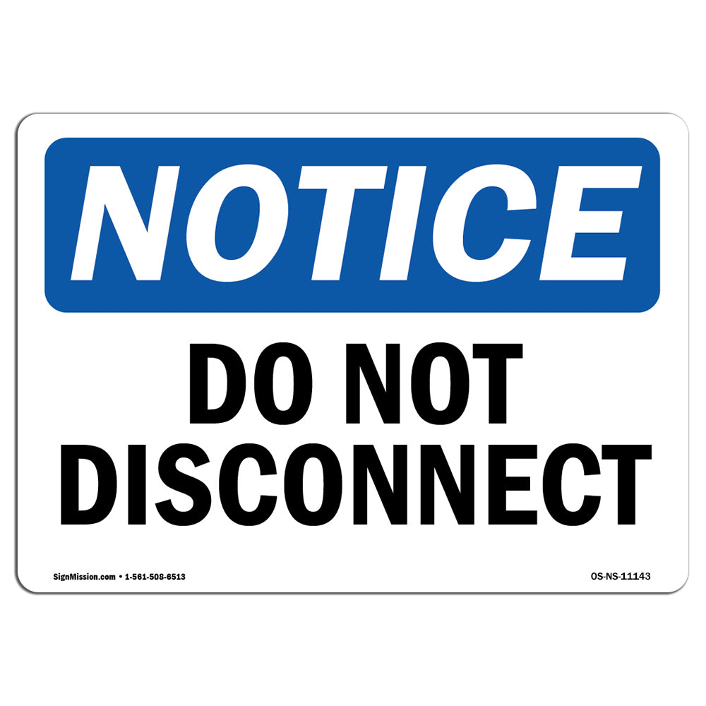 Do Not Disconnect