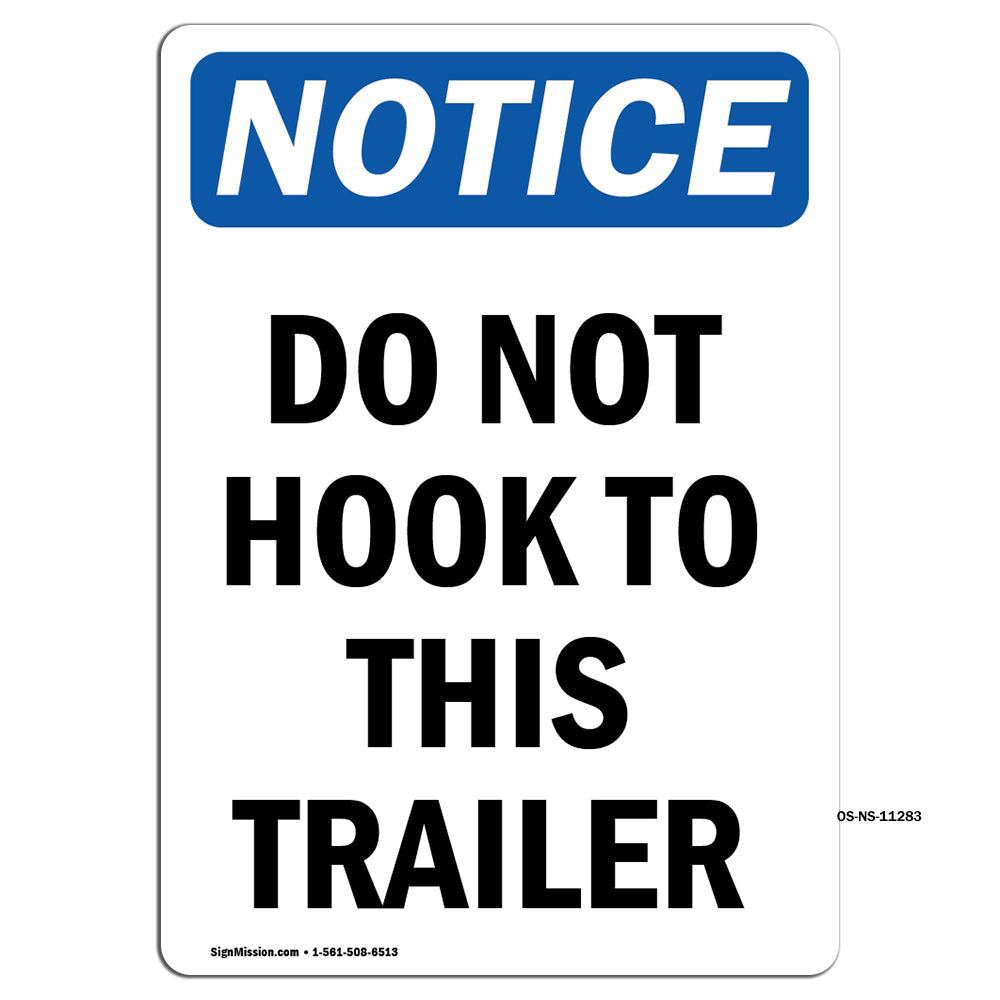 Do Not Hook To This Trailer