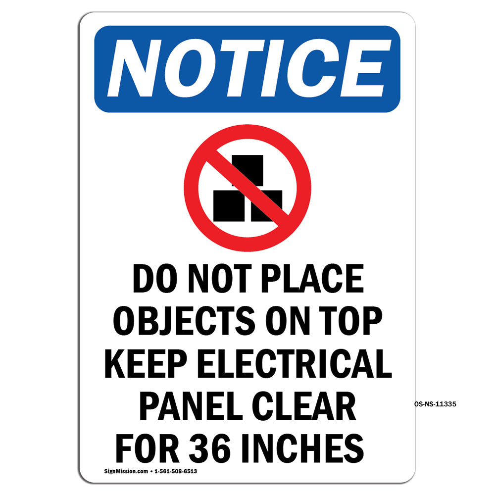 Do Not Place Objects