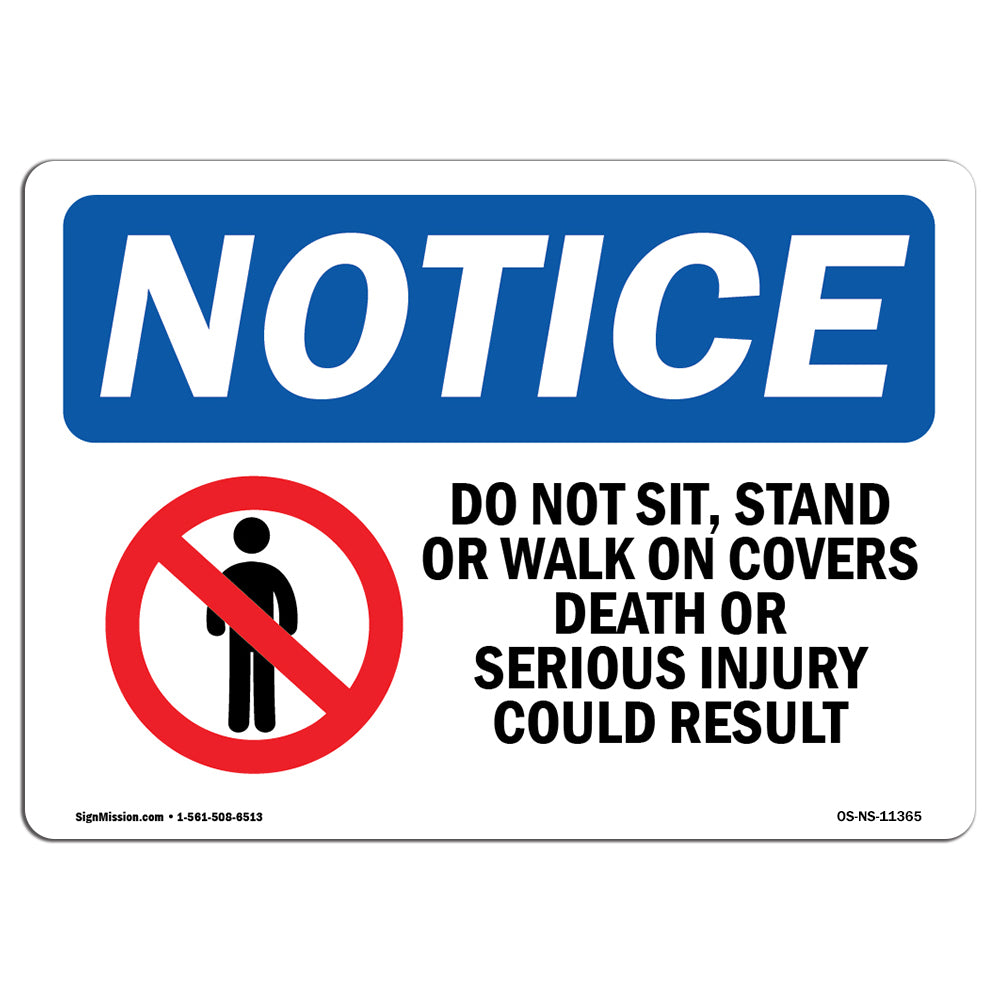 Do Not Sit, Stand Or Walk On