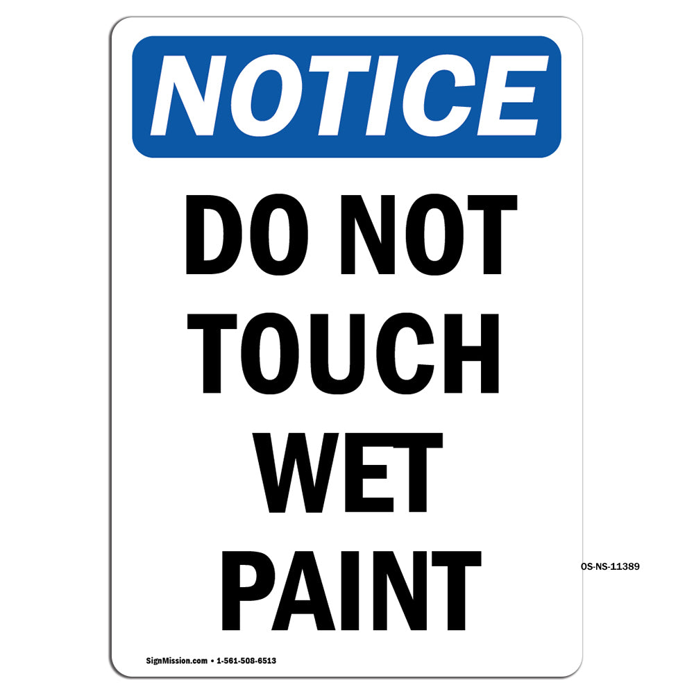 Do Not Touch Wet Paint