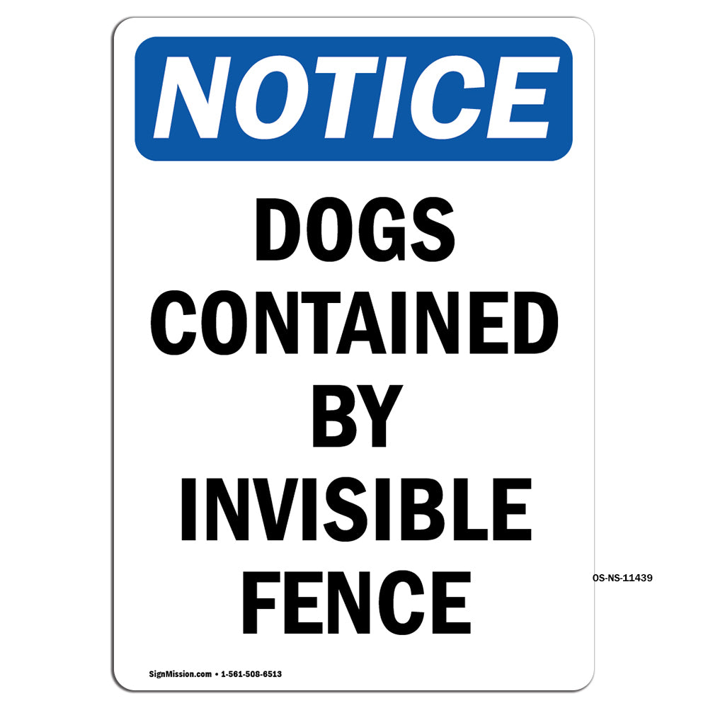 Dogs Contained By Invisible Fence