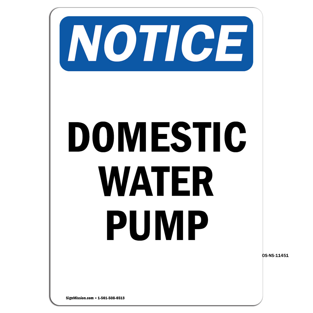 Domestic Water Pump