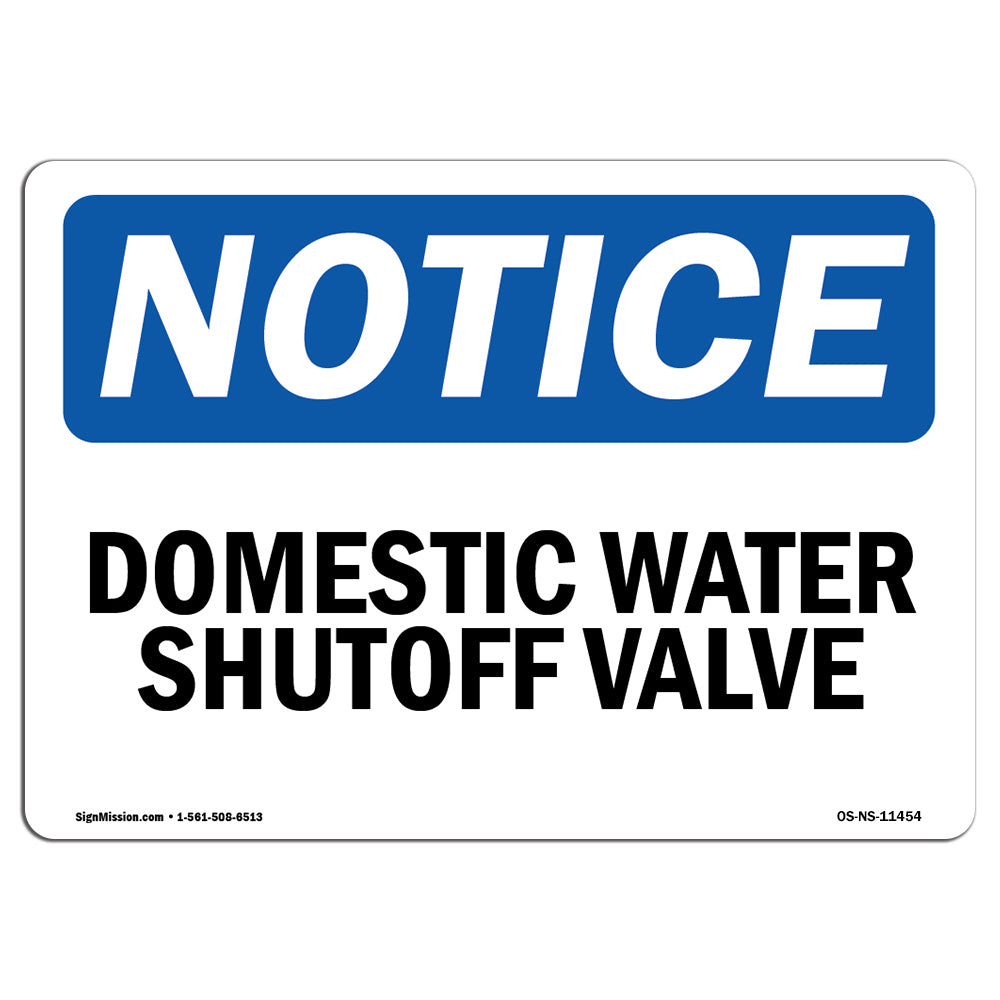 Domestic Water Shutoff Valve