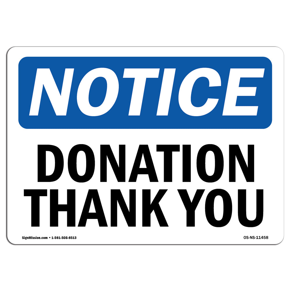 Donation Thank You