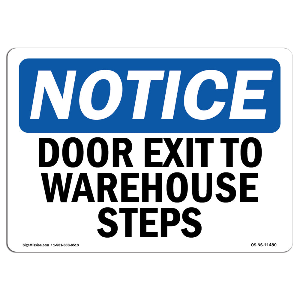 Door Exits To Warehouse Steps
