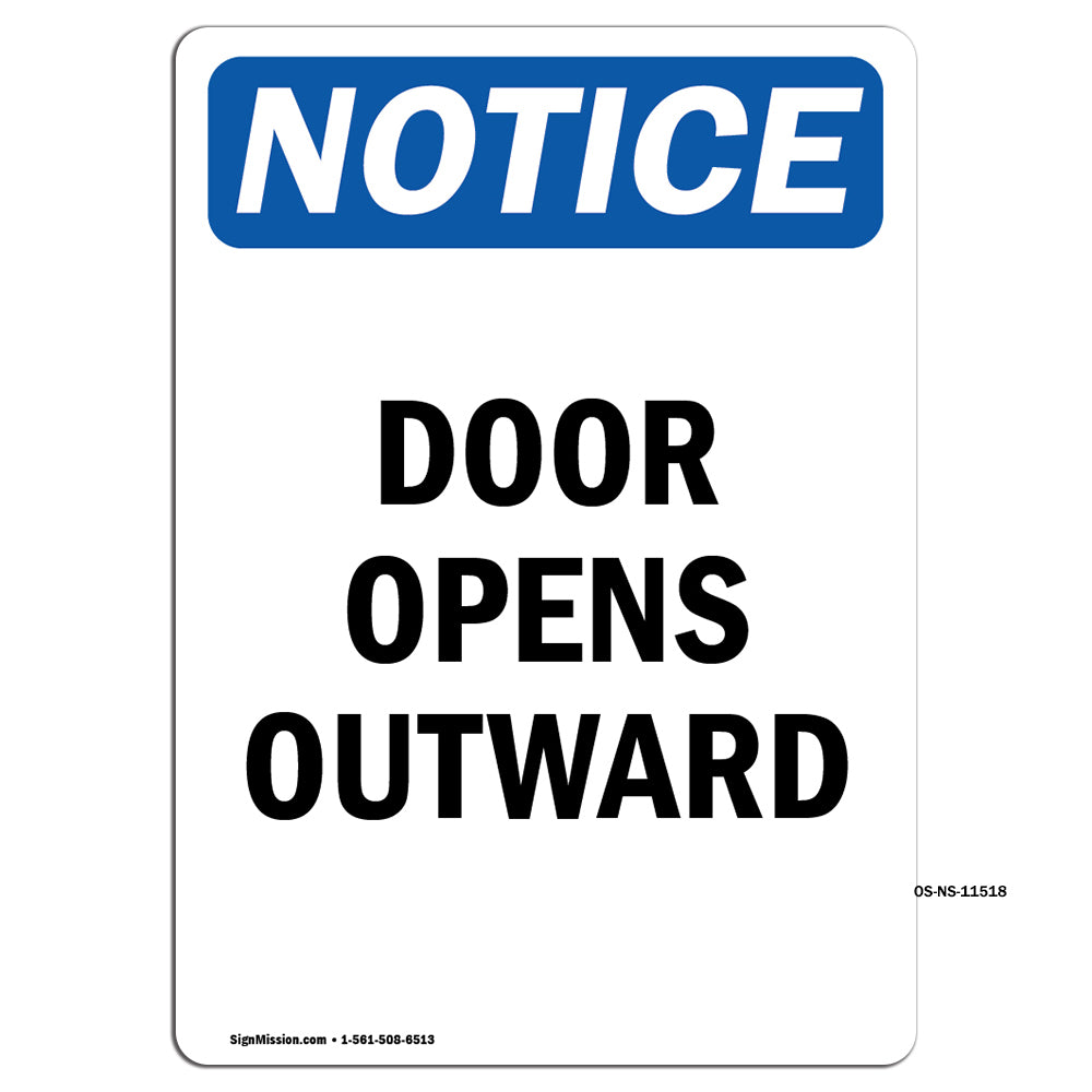 Door Opens Outward