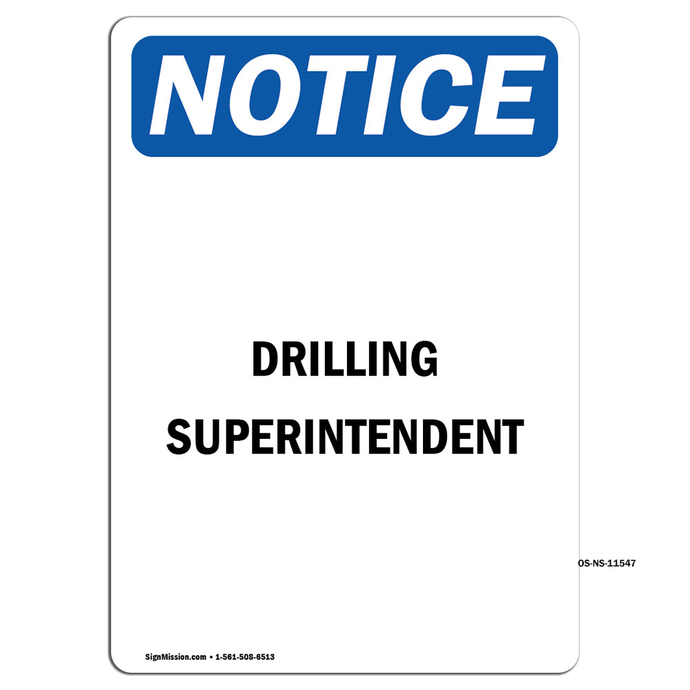 Drilling Superintendent