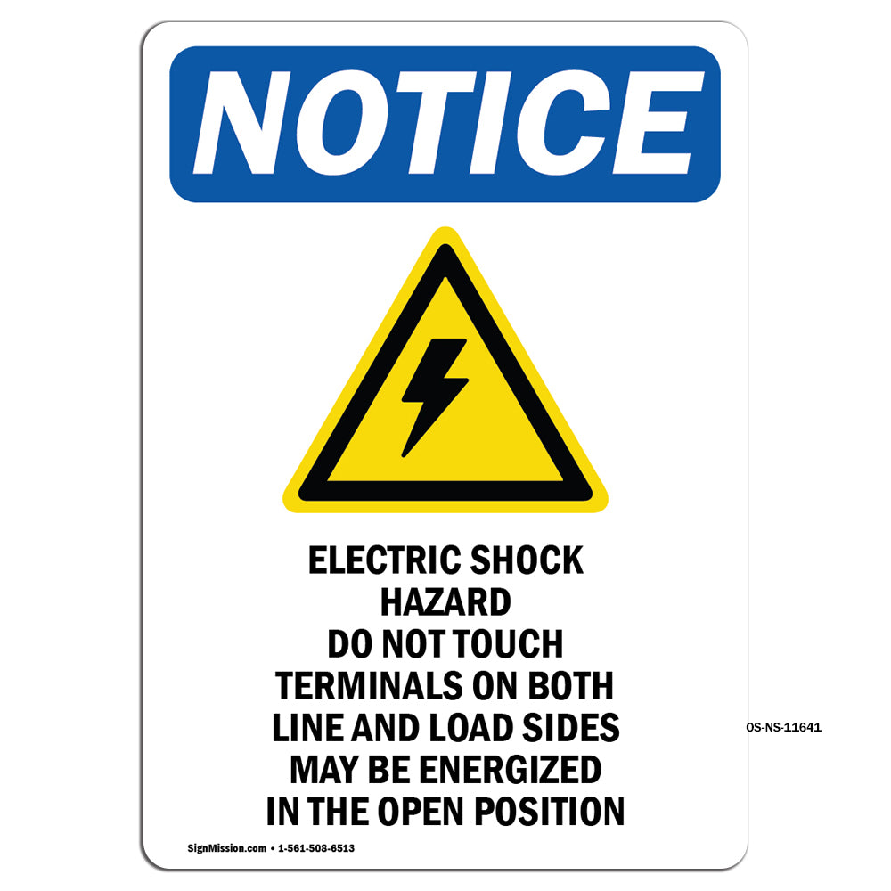 Electric Shock Hazard Do Not