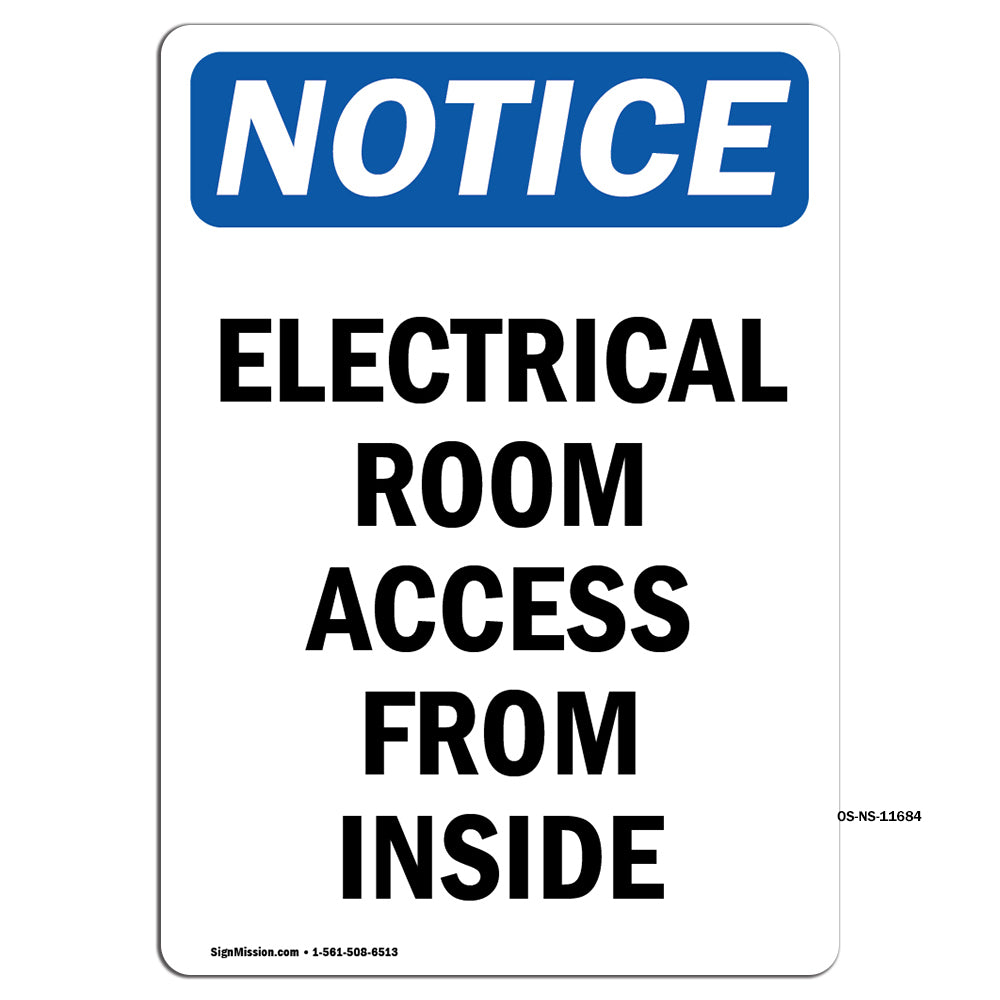 Electrical Room Access From Inside