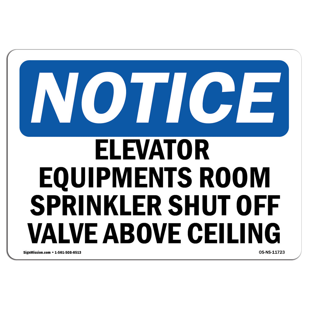 Elevator Equipment Room Sprinkler Shutoff