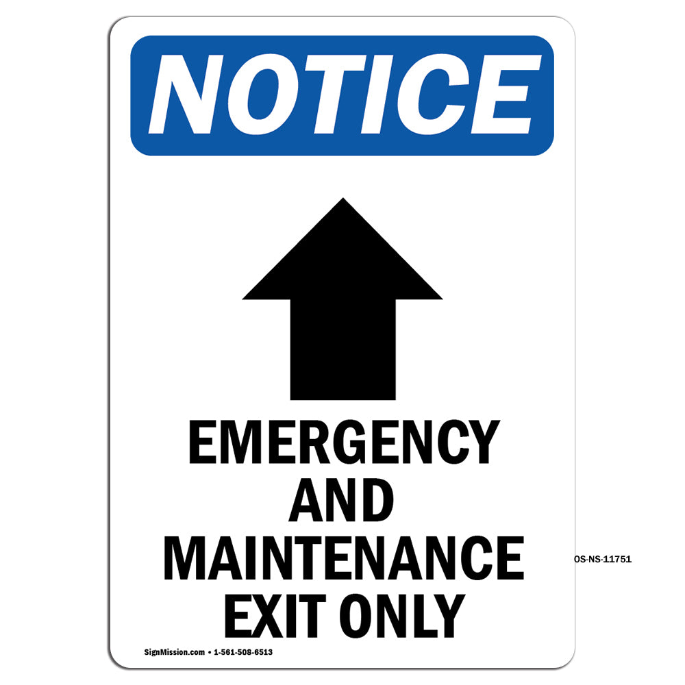 Emergency And Maintenance Exit