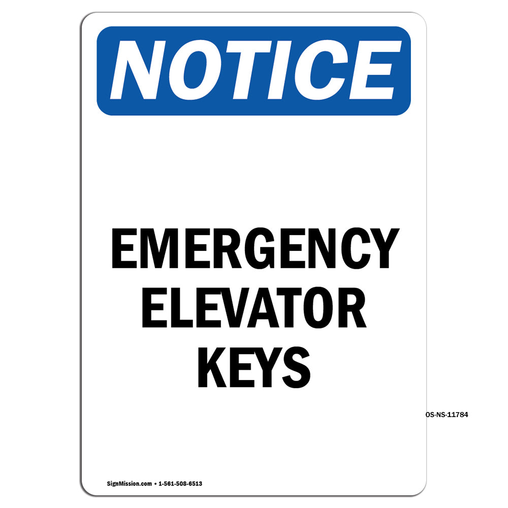 Emergency Elevator Keys