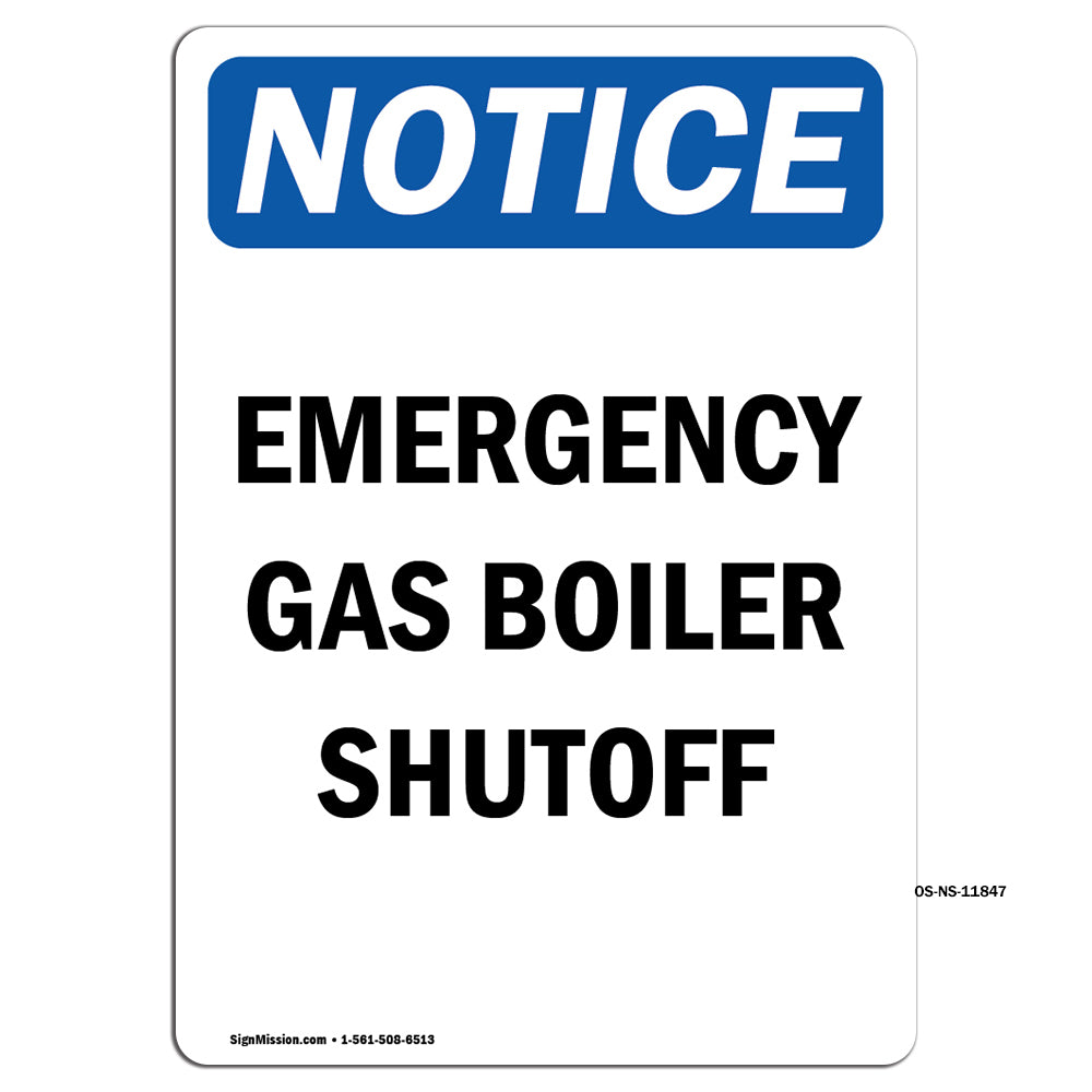 Emergency Gas Boiler Shutoff