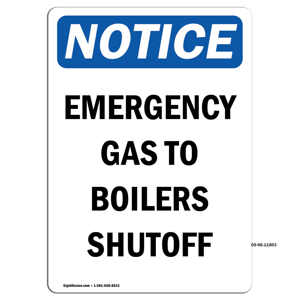 Emergency Gas To Boilers Shutoff
