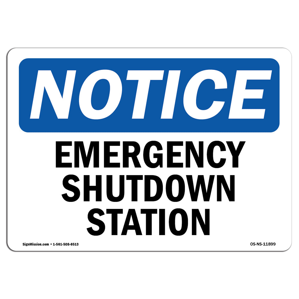 Emergency Shutdown Station