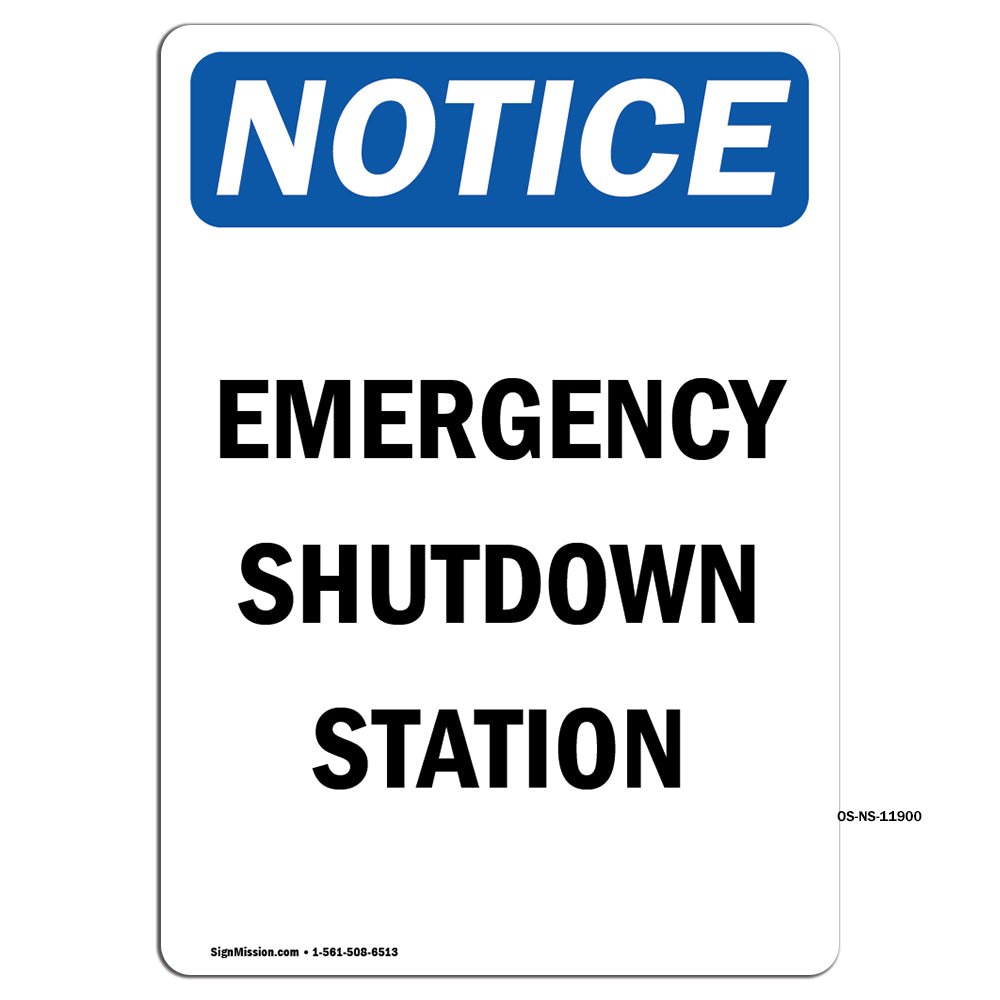Emergency Shutdown Station
