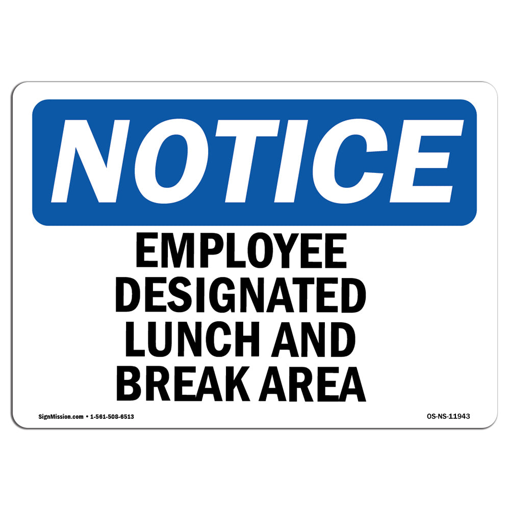 Employee Designated Lunch And Break Area