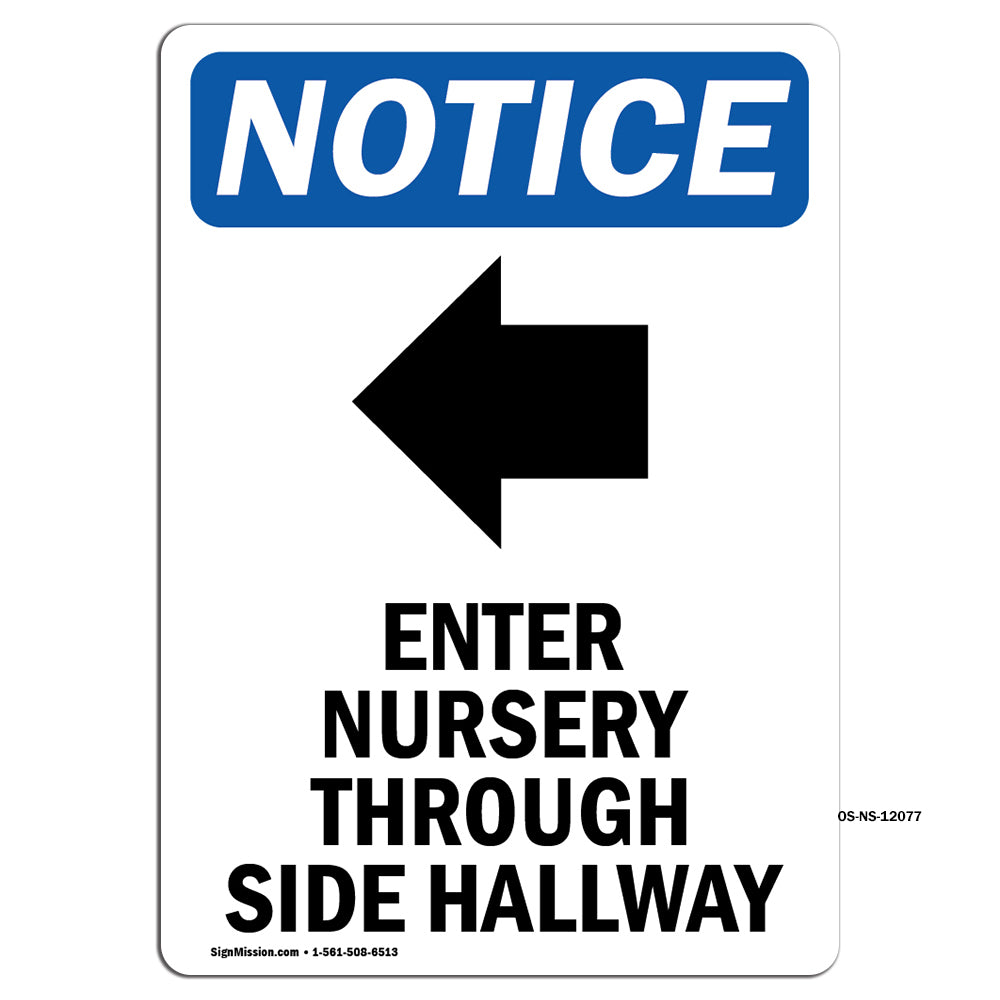 Enter Nursery Through Side Hallway