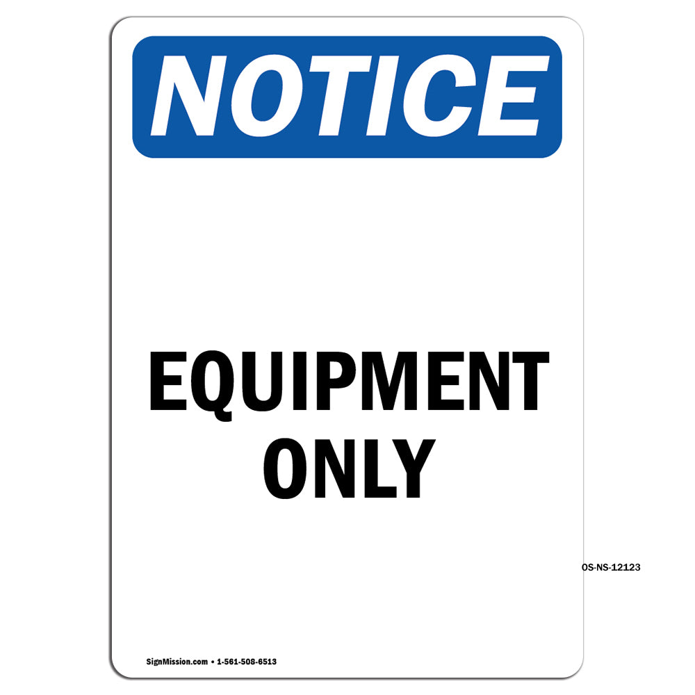 Equipment Only