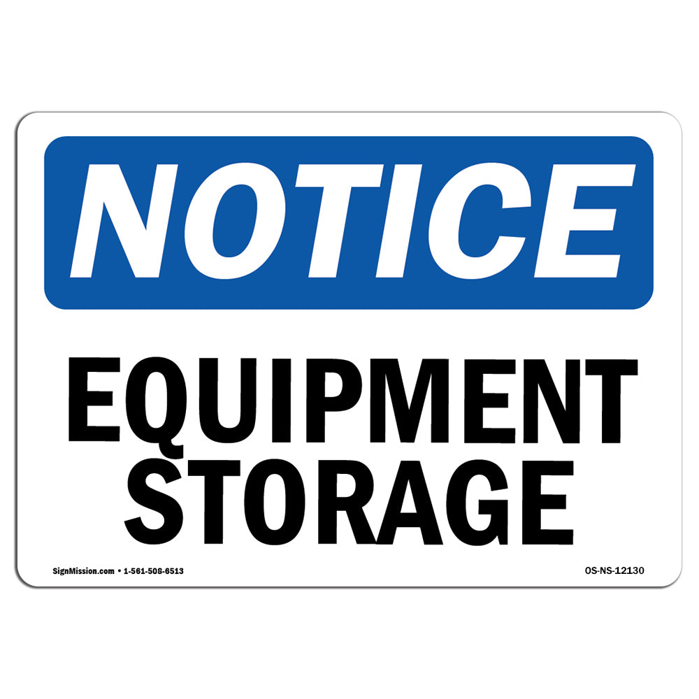 Equipment Storage