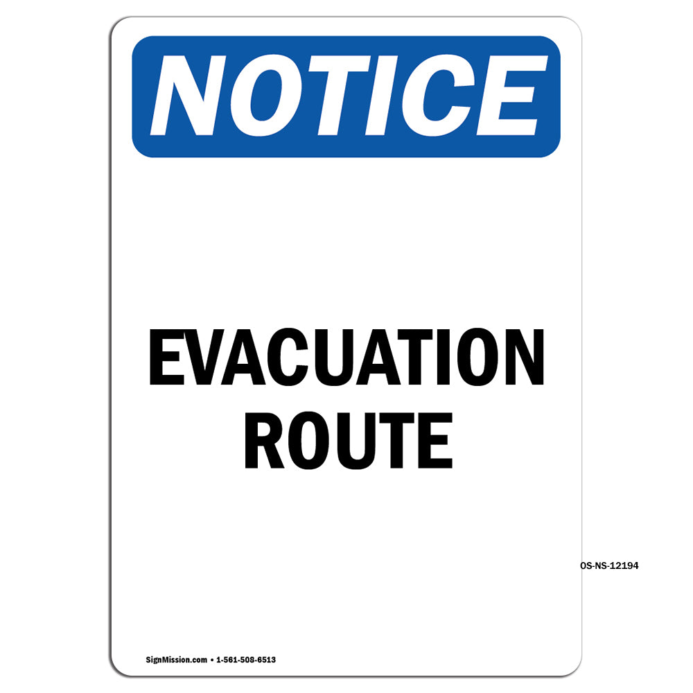 Evacuation Route