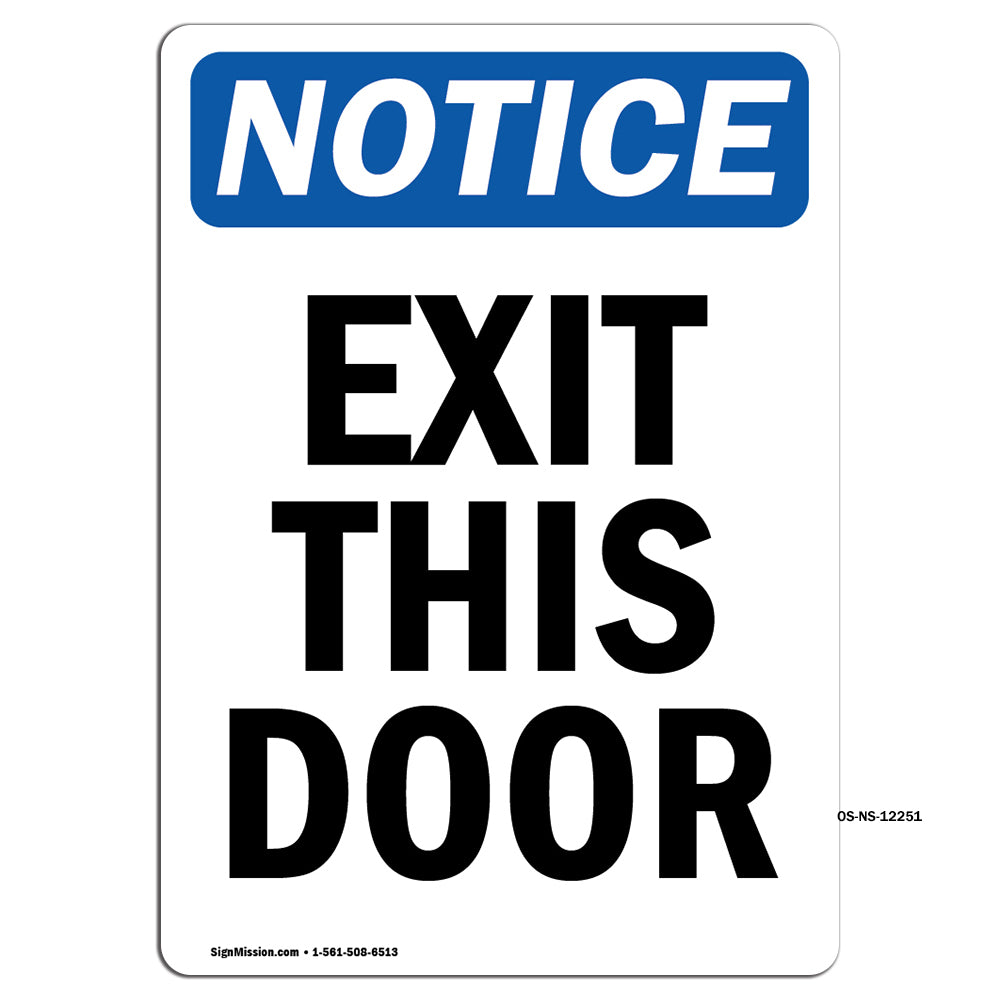 Exit This Door
