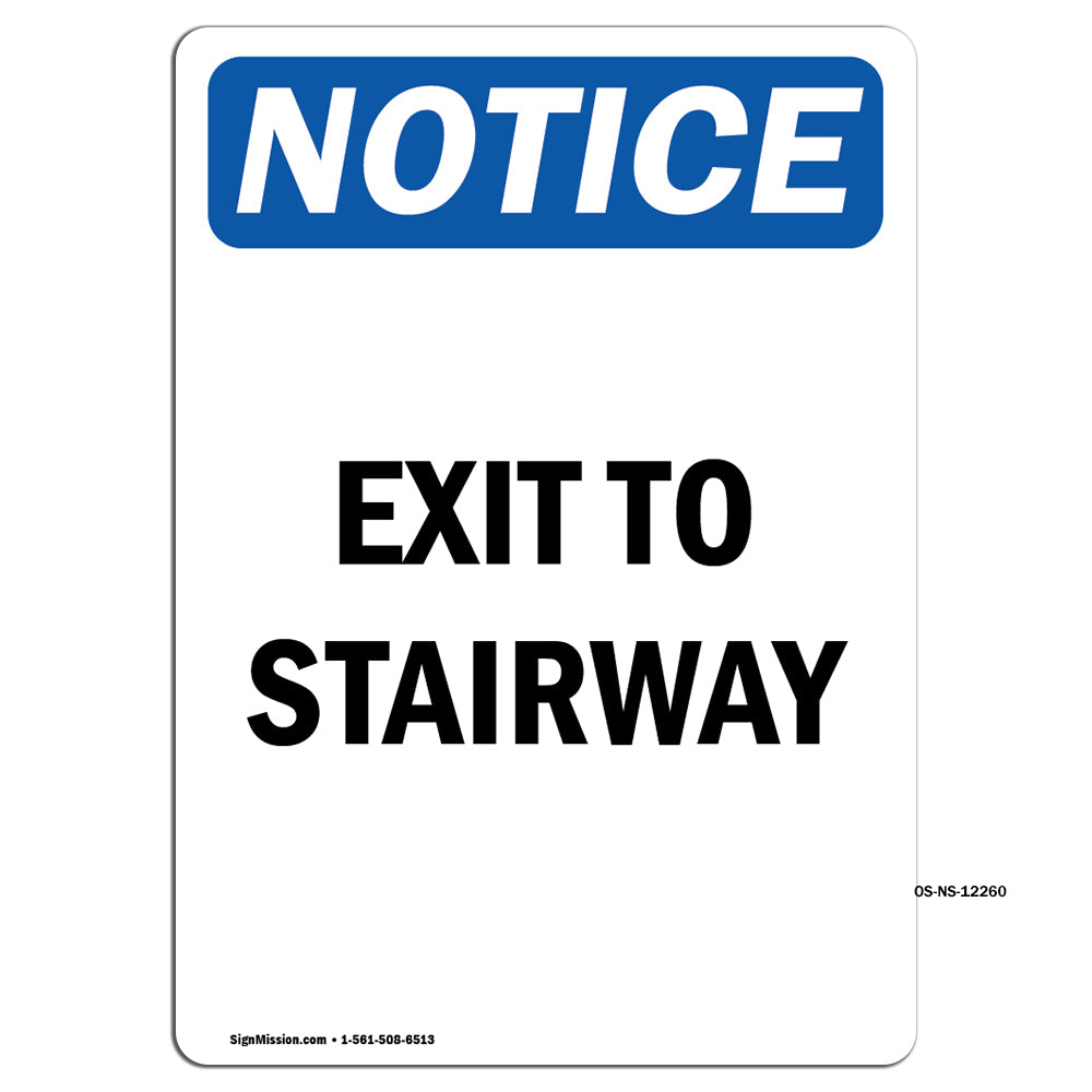 Exit To Stairway