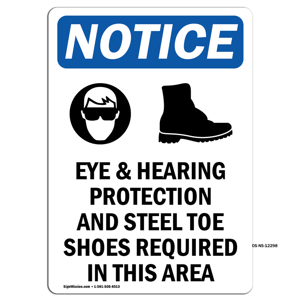 Eye & Hearing Protection And
