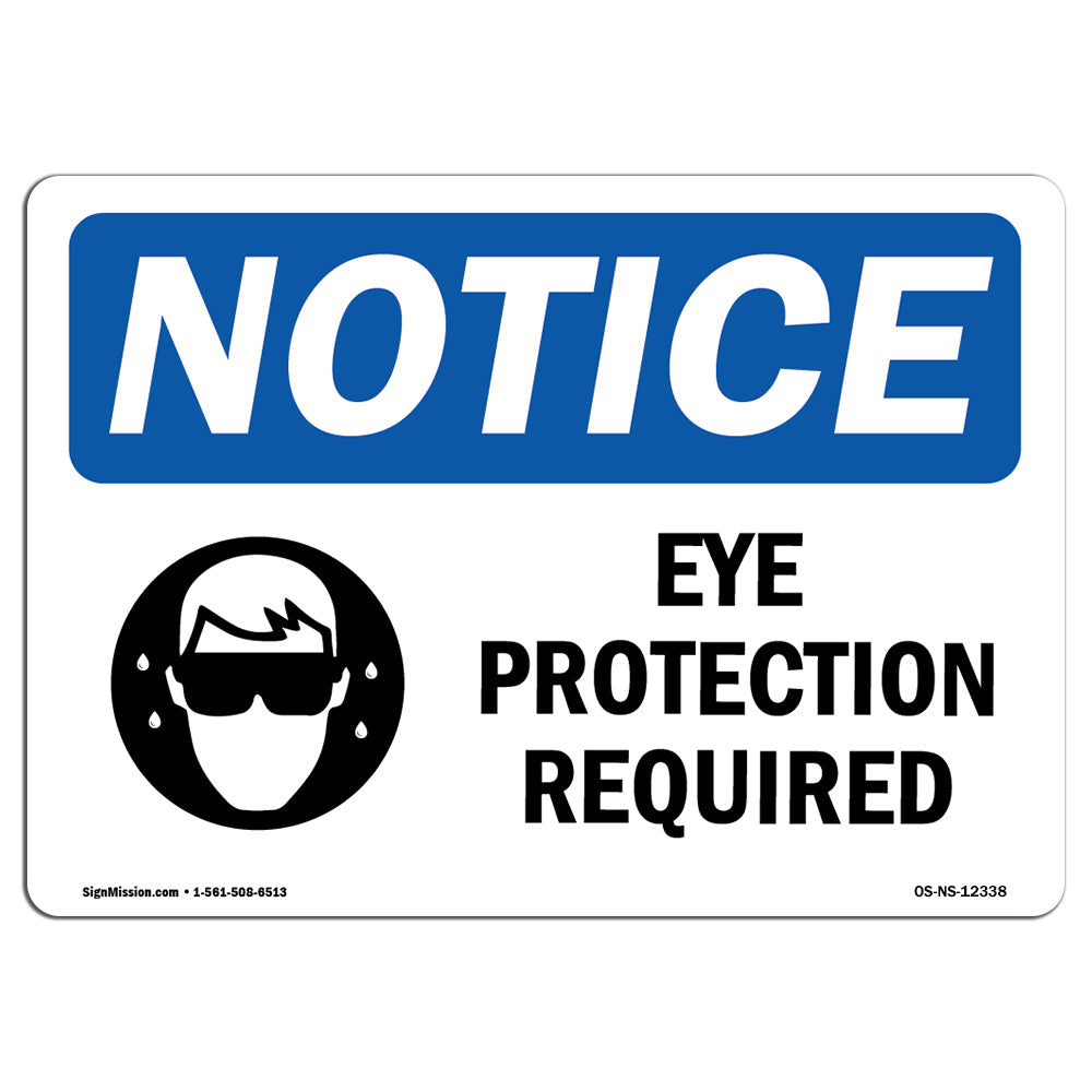Eye Protection Required