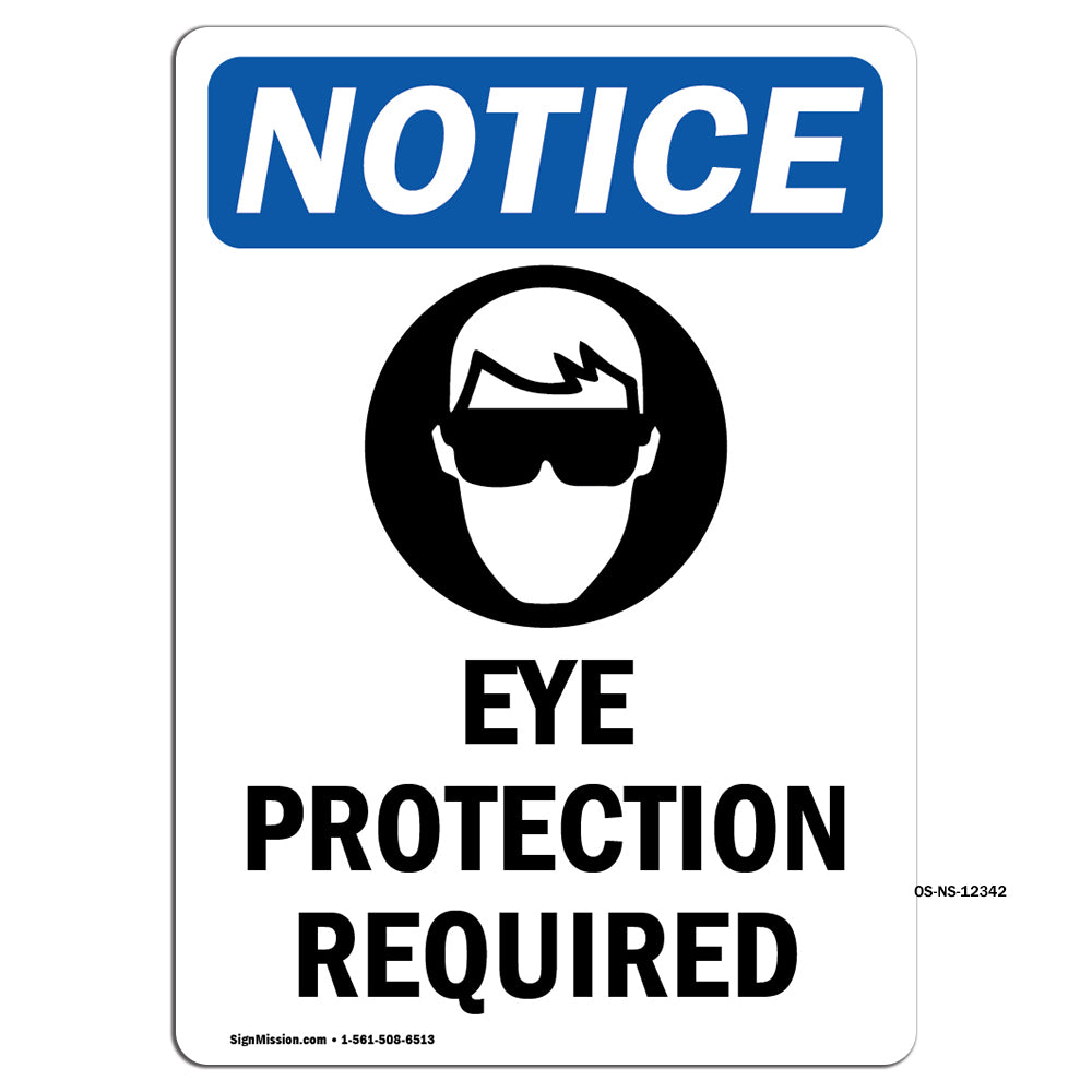 Eye Protection Required