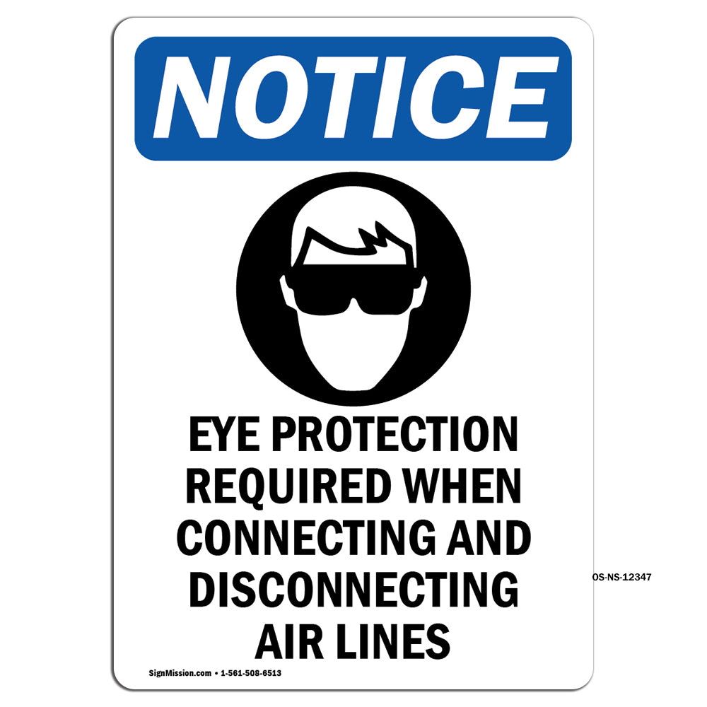 Eye Protection Required When