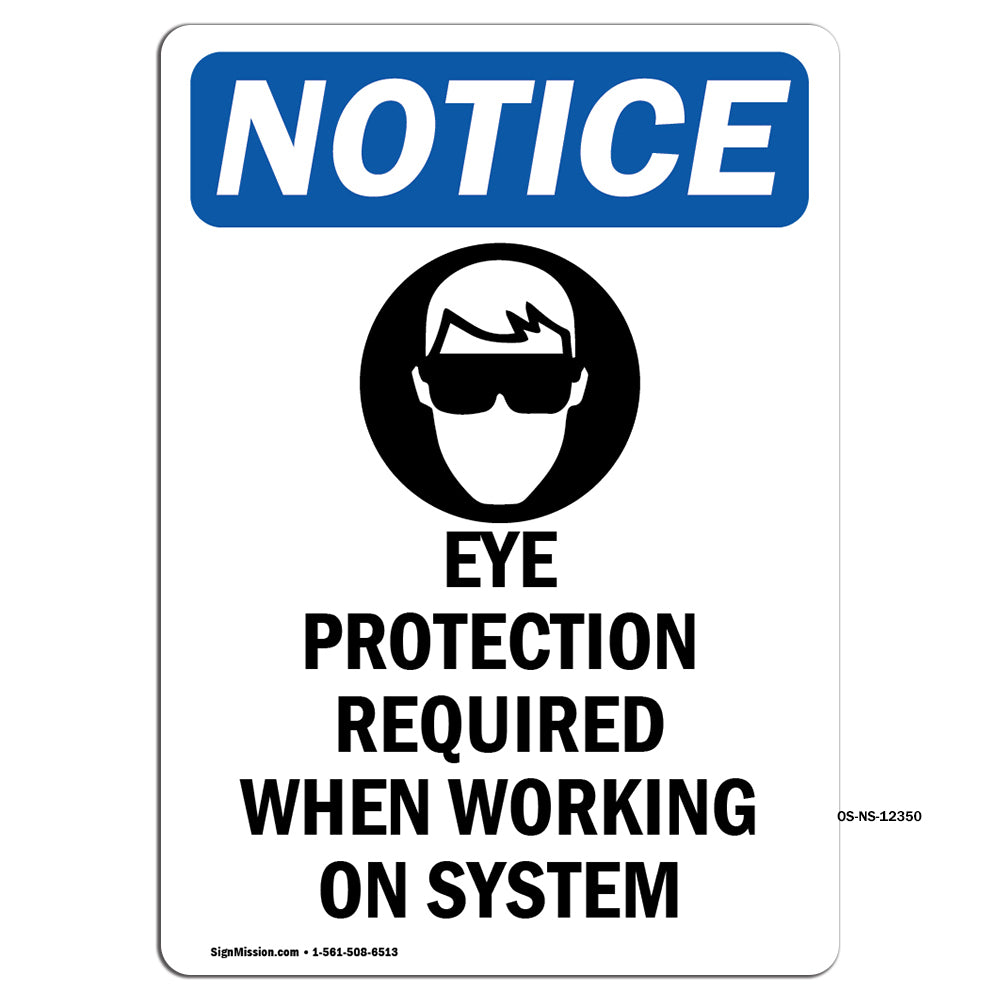 Eye Protection Required