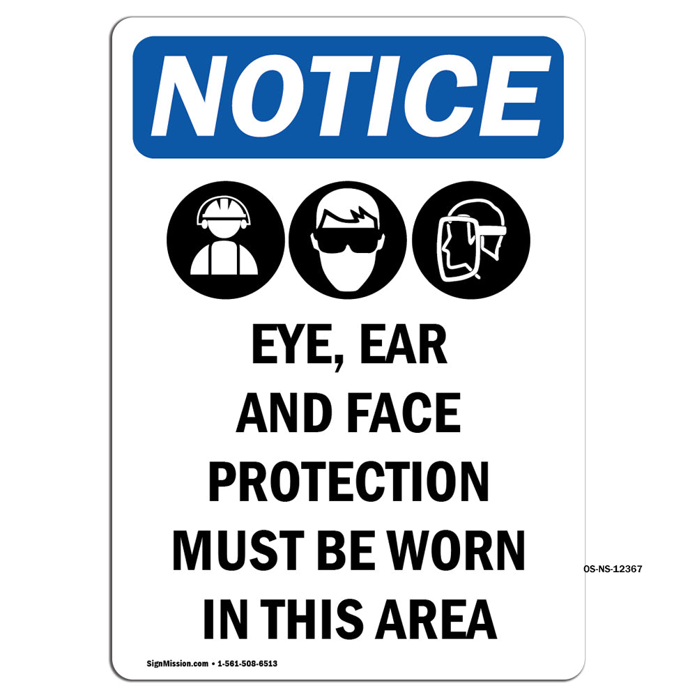 Eye, Ear And Face Protection