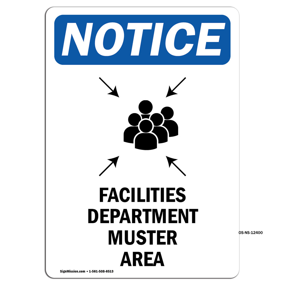 Facilities Department Muster Area