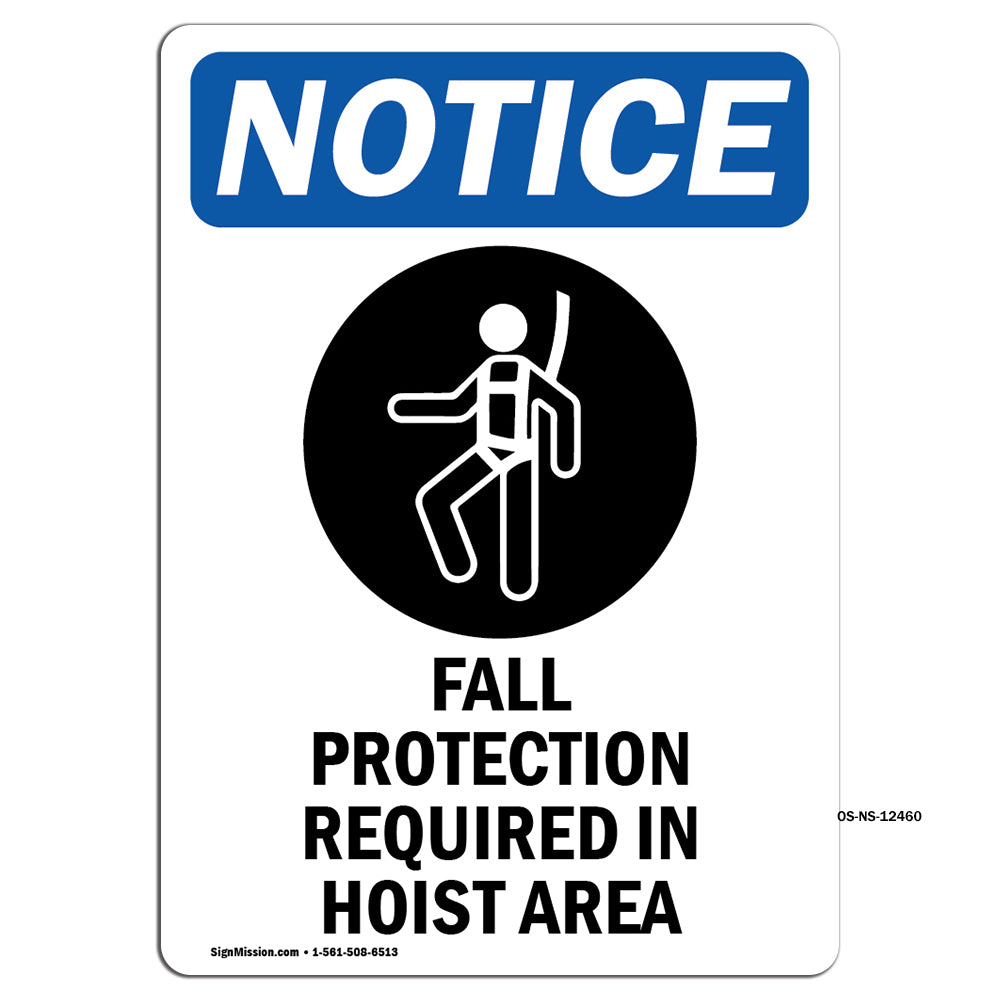 Fall Protection Required In Hoist Area